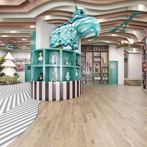 Modern Kindergarten Hall-ID:653700119