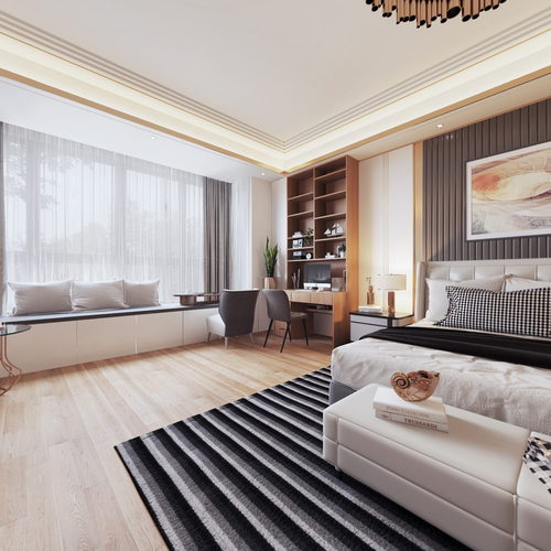 Modern Bedroom-ID:343597896