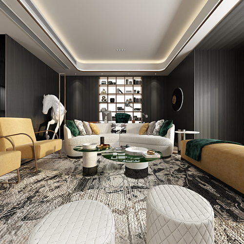 Modern A Living Room-ID:100568065