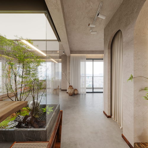 Wabi-sabi Style Tea House-ID:359840444