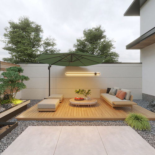 Modern Courtyard/landscape-ID:118417025
