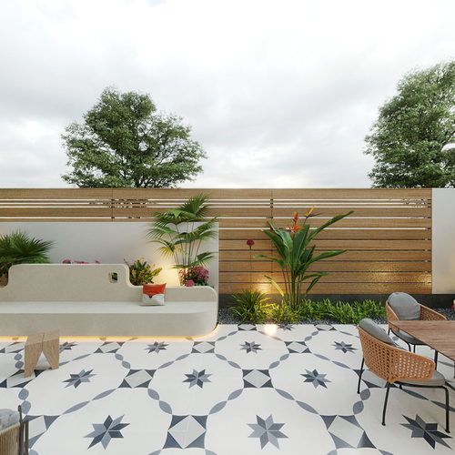 Modern Courtyard/landscape-ID:898634911