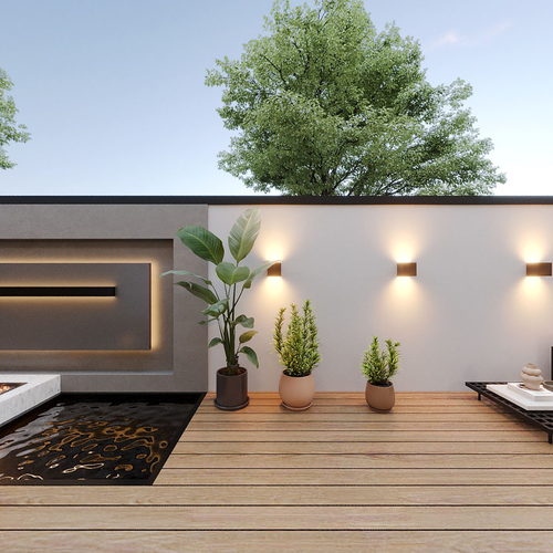 Modern Courtyard/landscape-ID:275353917