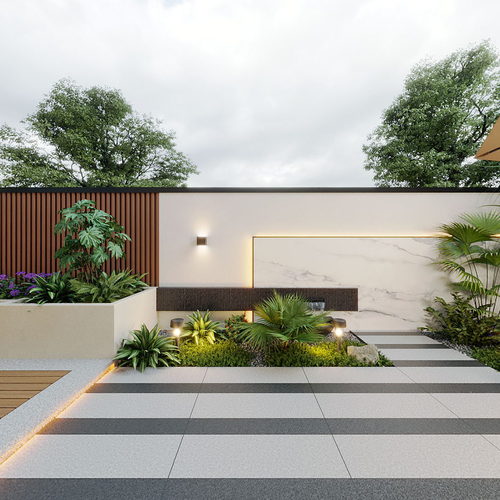 Modern Courtyard/landscape-ID:913558014
