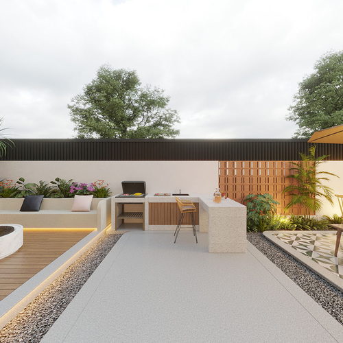 Modern Courtyard/landscape-ID:823724991
