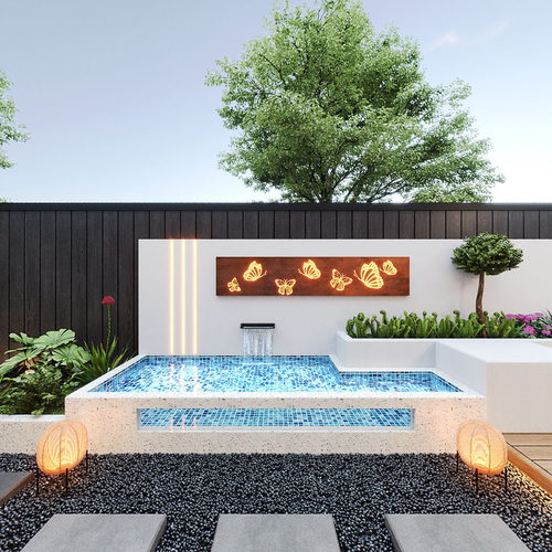 Modern Courtyard/landscape-ID:564470333