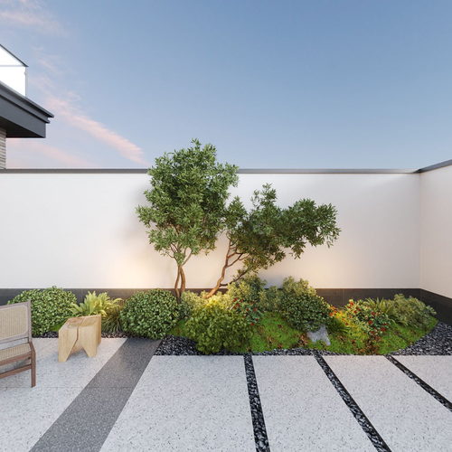 Modern Courtyard/landscape-ID:959562064