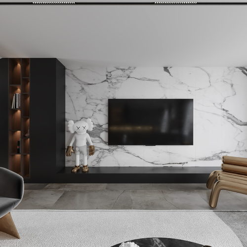 Modern A Living Room-ID:731024031