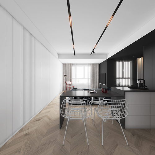 Modern Dining Room-ID:122249113