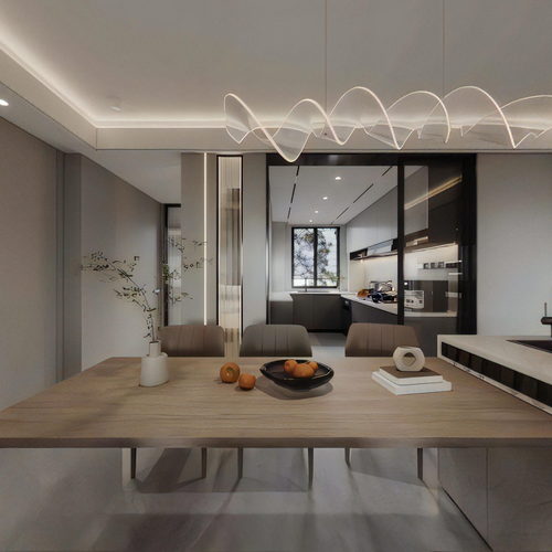 Modern A Living Room-ID:723575121