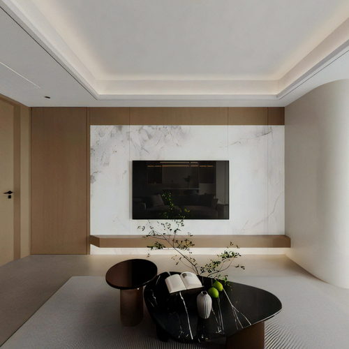 Modern A Living Room-ID:539453033