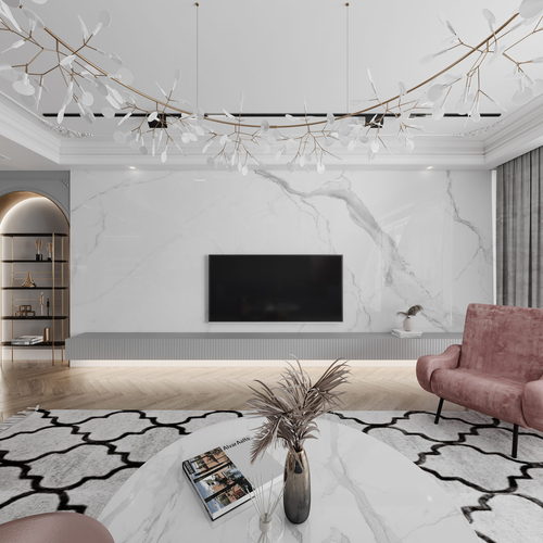 Modern A Living Room-ID:227927926