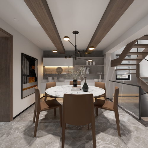 Modern Dining Room-ID:111634028