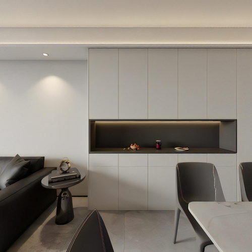 Modern A Living Room-ID:667764905