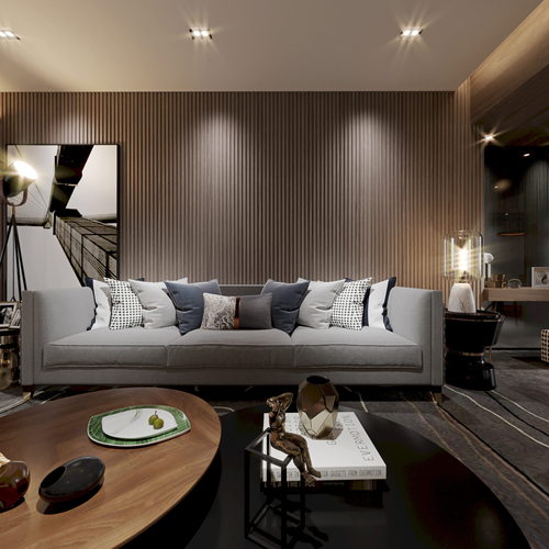 Modern A Living Room-ID:565115933