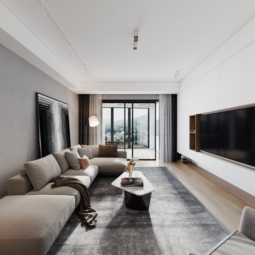 Modern A Living Room-ID:316354999