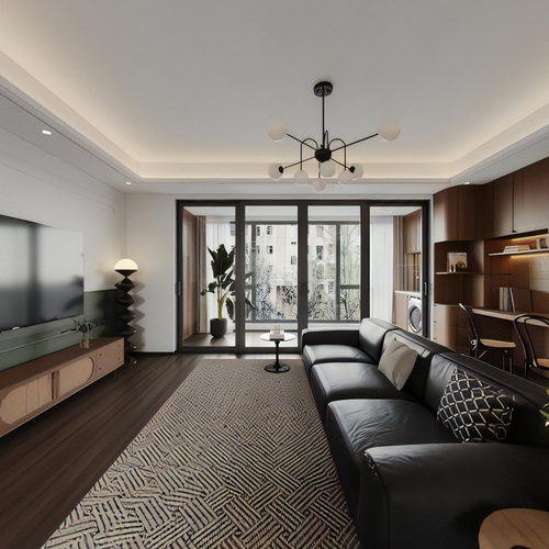 Modern A Living Room-ID:150223024