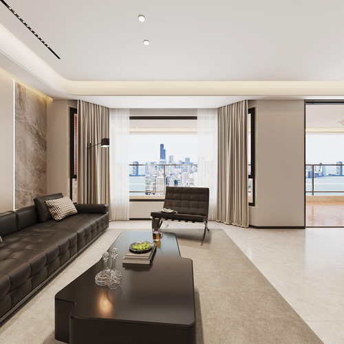 Modern A Living Room-ID:310805083