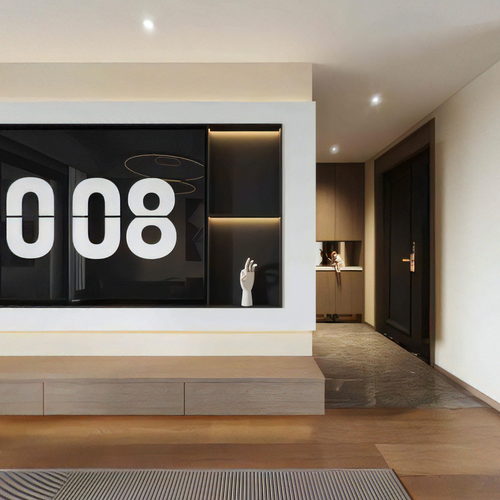 Modern A Living Room-ID:666160119