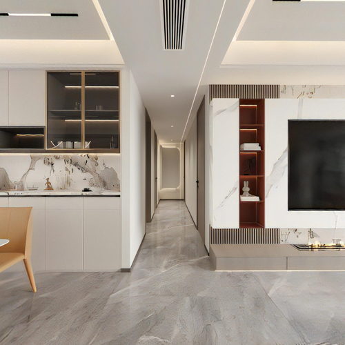 Modern A Living Room-ID:948462968