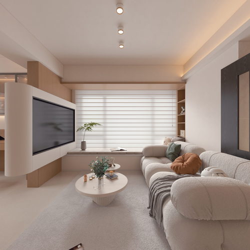 Modern A Living Room-ID:929649119