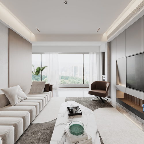 Modern A Living Room-ID:570347073