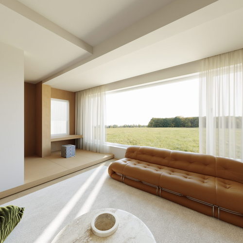 Modern A Living Room-ID:180447108