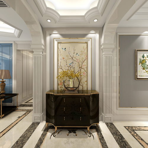 European Style A Living Room-ID:629951958