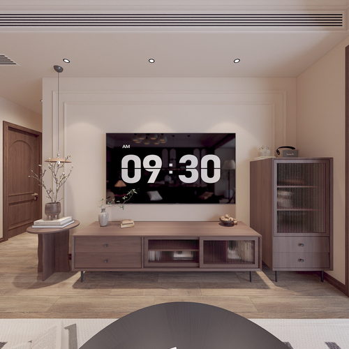 Modern A Living Room-ID:337770944