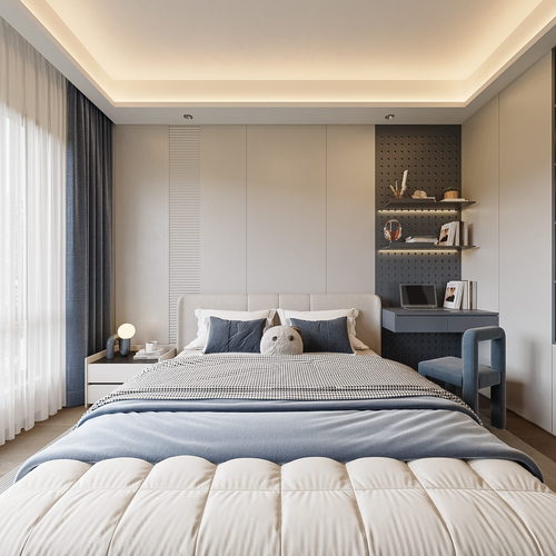 Modern Boy's Room And Son's Room-ID:457853089