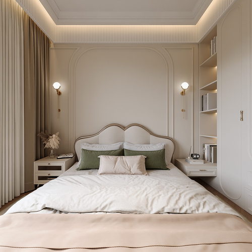 French Style Bedroom-ID:528912073