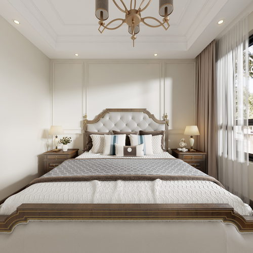 American Style Bedroom-ID:227900989