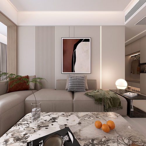 Modern A Living Room-ID:169485092