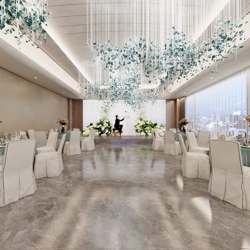Modern Banquet Hall-ID:714193116