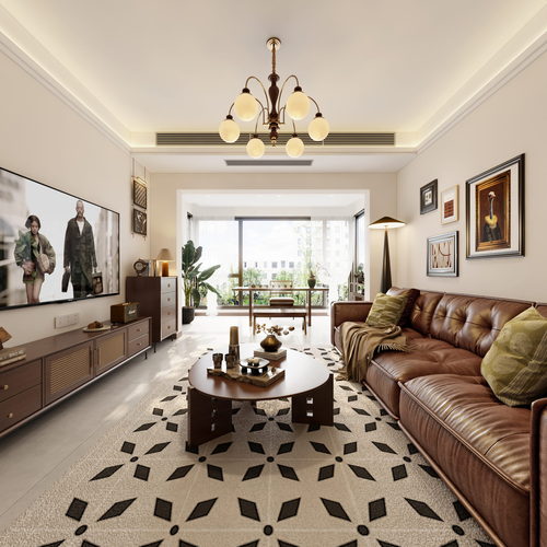 French Style A Living Room-ID:148533115