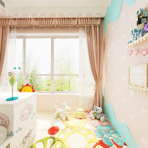 Modern Girl's Room Daughter's Room-ID:379698995