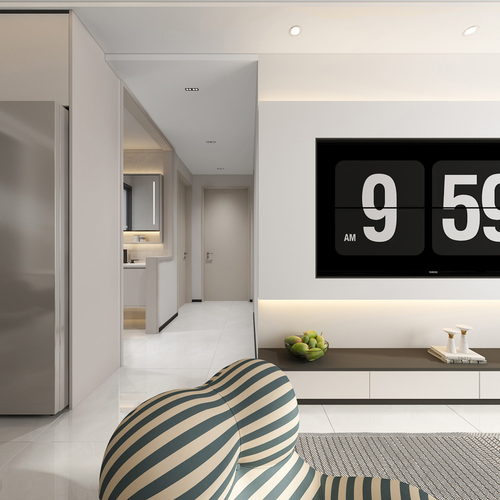 Modern A Living Room-ID:475764992