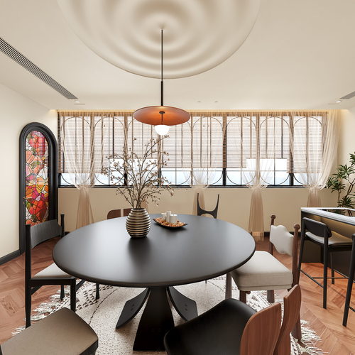 French Style Dining Room-ID:727100463