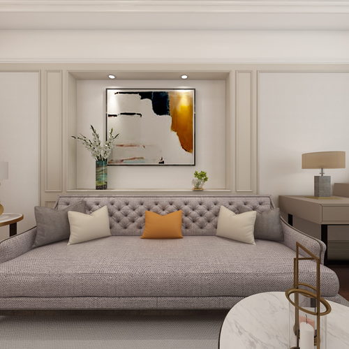 European Style A Living Room-ID:864449989