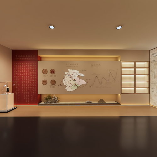 New Chinese Style Exhibition Hall-ID:791976939