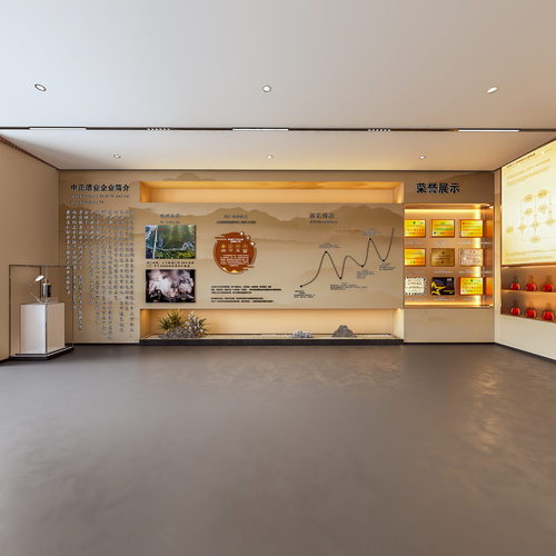 New Chinese Style Exhibition Hall-ID:812846904