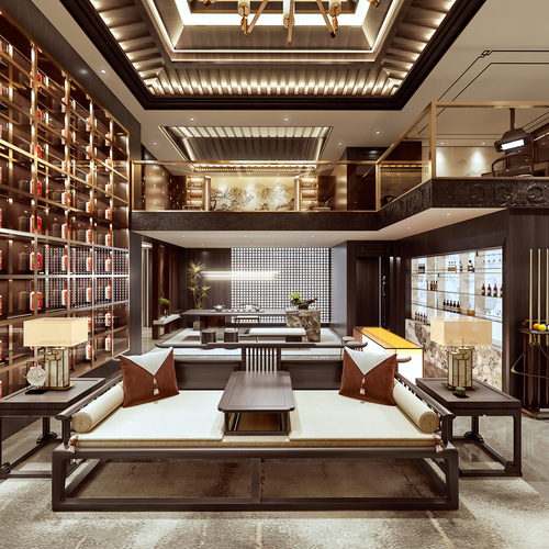 New Chinese Style Billiards Room-ID:914278034