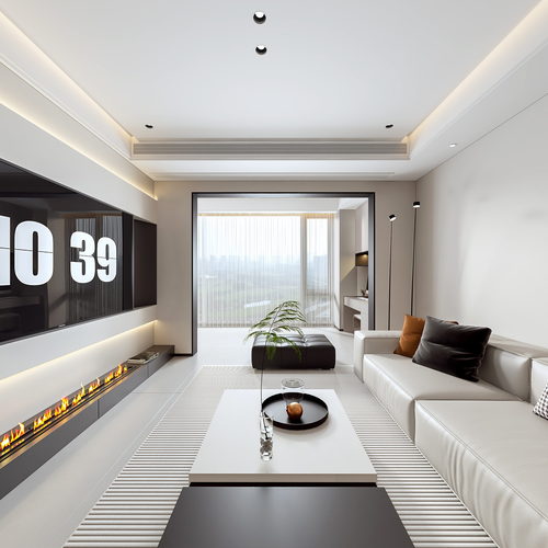 Modern A Living Room-ID:994204047