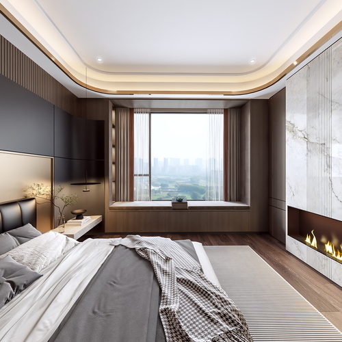 Modern Bedroom-ID:249190357