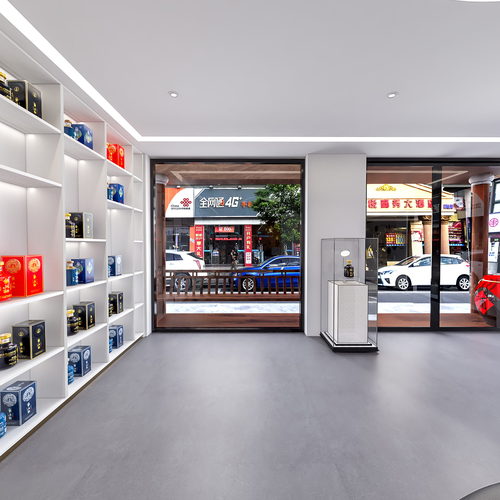 Modern Exhibition Hall-ID:383768083