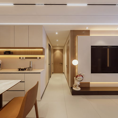 Modern A Living Room-ID:480113986