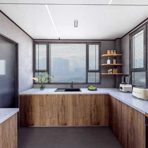 Industrial Style The Kitchen-ID:420599943