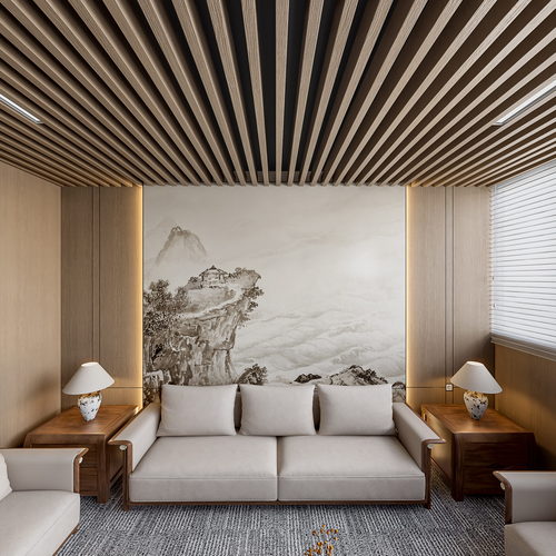New Chinese Style Meeting Room-ID:621098044