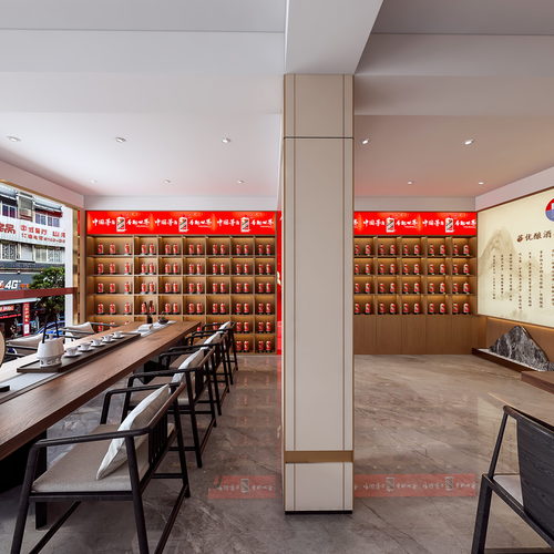 New Chinese Style Exhibition Hall-ID:688575033