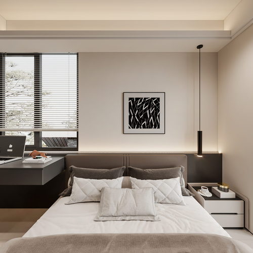 Modern Bedroom-ID:767858981